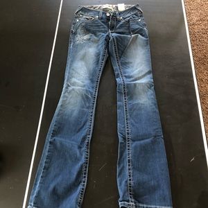 Floral embroidered Ariat Jeans